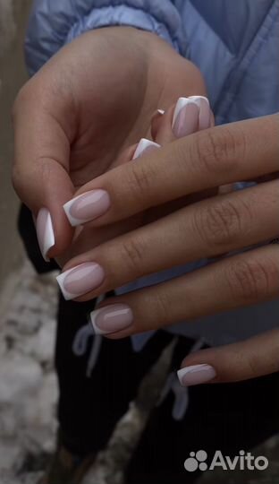 Маникюр гель лак наращивание ногтей педикюр