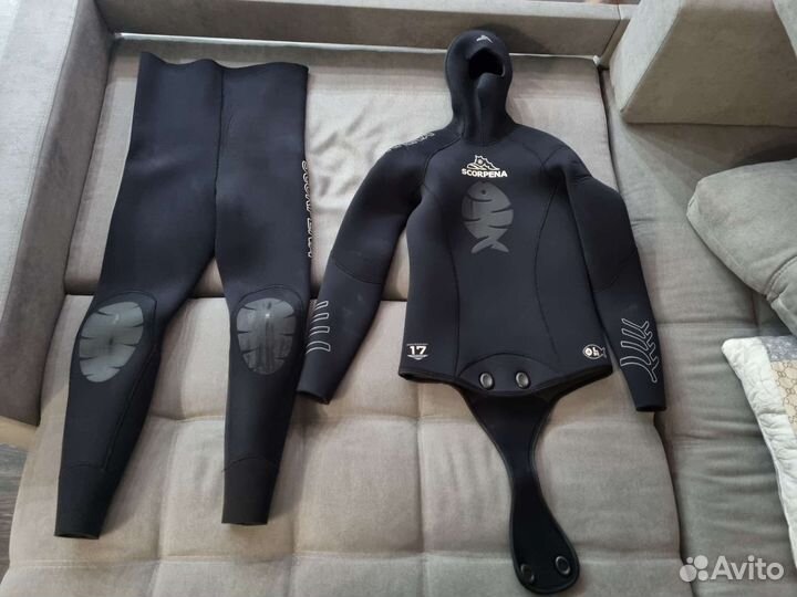 Гидрокостюм для подводной охоты 9 мм