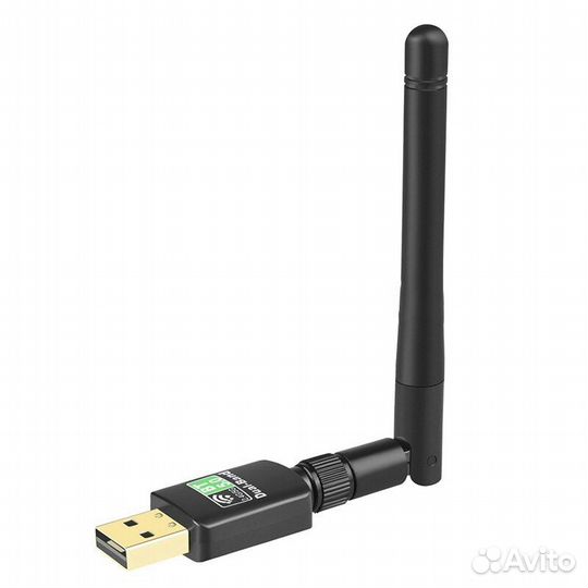 Блютуз адаптер + Wi Fi адаптер (v5.0+2.4/ 5ггц 600