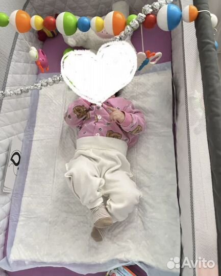 Колыбелька детская складная