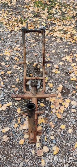 Рама мотороллер тулица