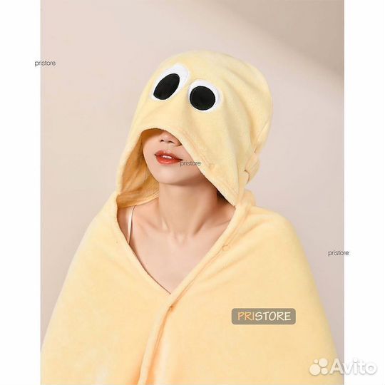 Плед - подушка Xiaomi EMO Big Eyes