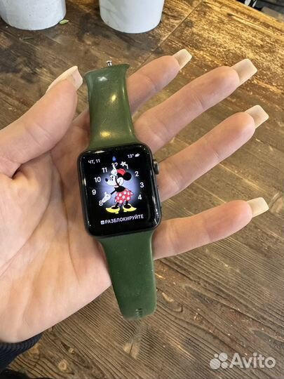 Часы apple watch 3 42 mm nike