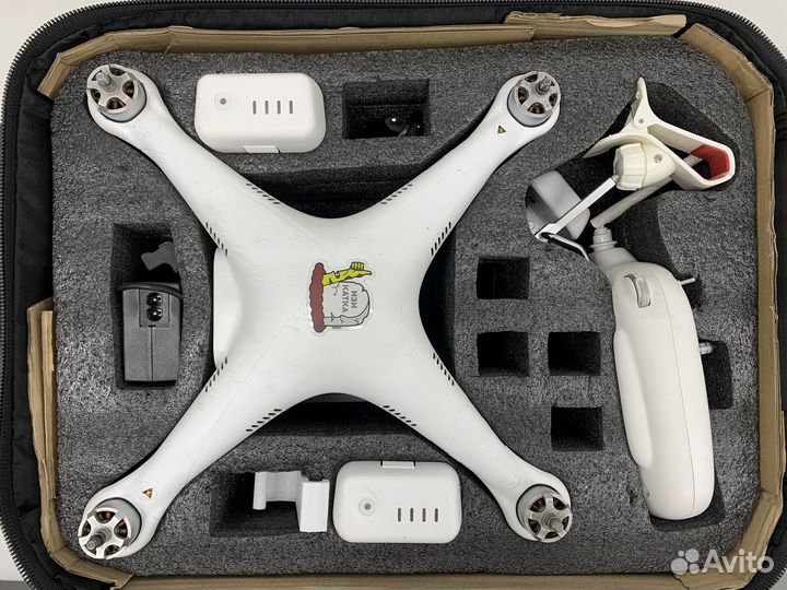 Квадрокоптер DJI phantom 2 vision +