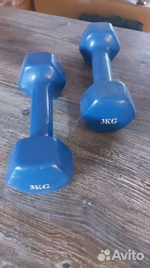 Гантели 3 кг