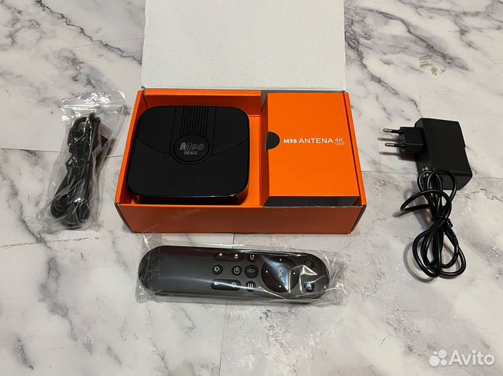 Новый Android TV Box M98 4K RAM 4GB