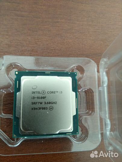 Процессор Intel Core i3 9100f