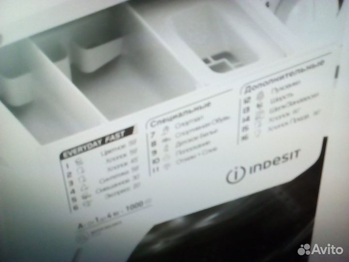 Новая стиральная машина indesit супер узкая 33см