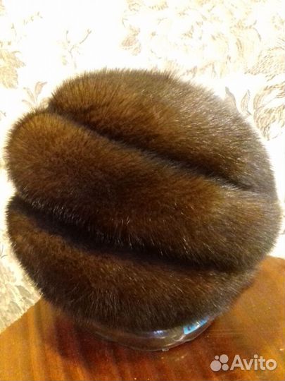 Шапка норковая женская