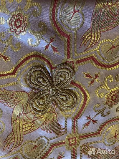 Комплект церковного шитья покровцы и воздух