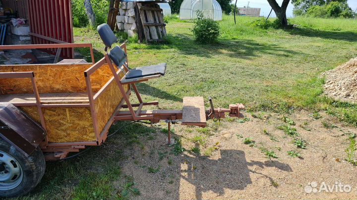 Прицеп для мотоблока самодельный