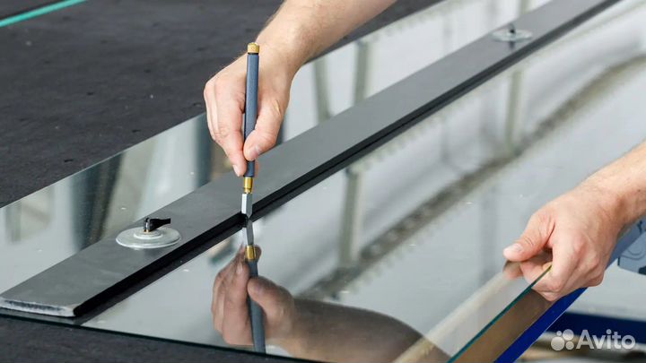 Резка стекла по размерам