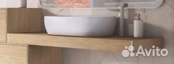 Консоль подвесная cezares tavolone 41579 Rovere t