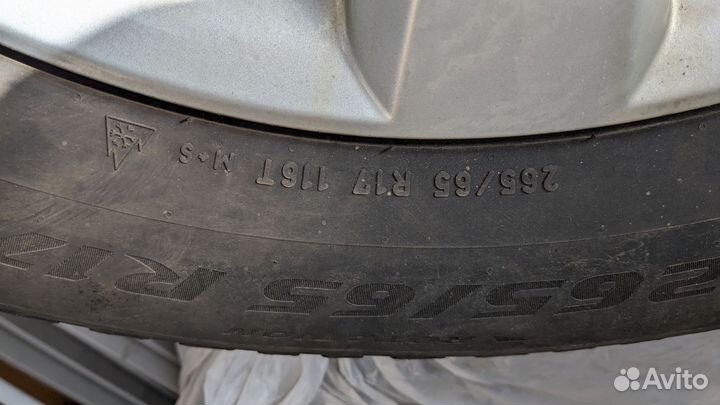 Комплект шипованных колес на Mitsubishi Pajero 4