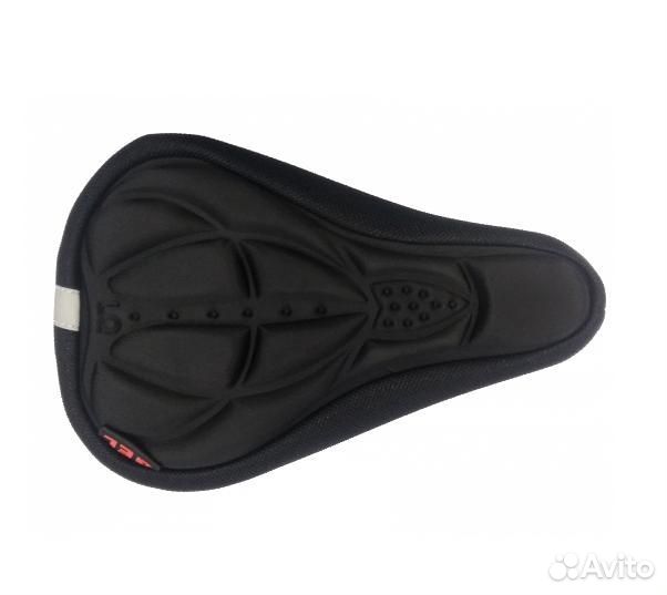 Накладка гелевая на сиденье велосипеда. велоремонт