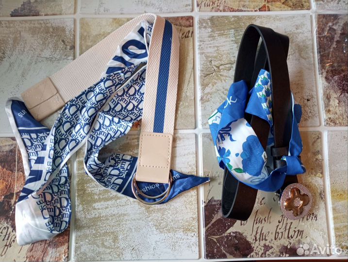 Ремень новый с лентой