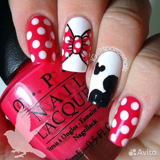 Модель на маникюр и педикюр