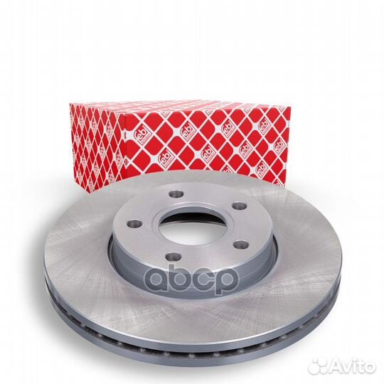 Торм.диск пер.вент.278x25 5 отв. /с покрытие