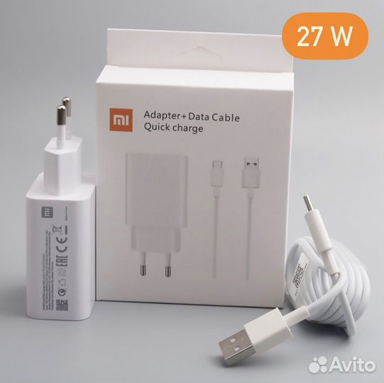 Быстрая зарядка xiaomi 27w,33w,67w,120w iPhone 20w
