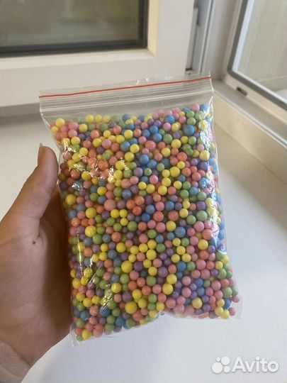 Пенопластовые шарики