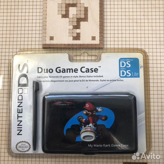 Защитный футляр и кейсы под картриджи nintendo ds