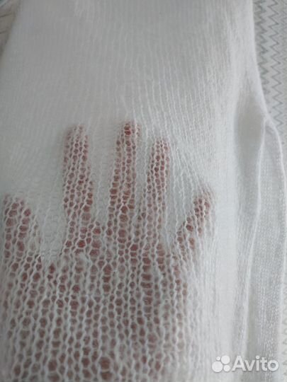 Свитер паутинка из мохера