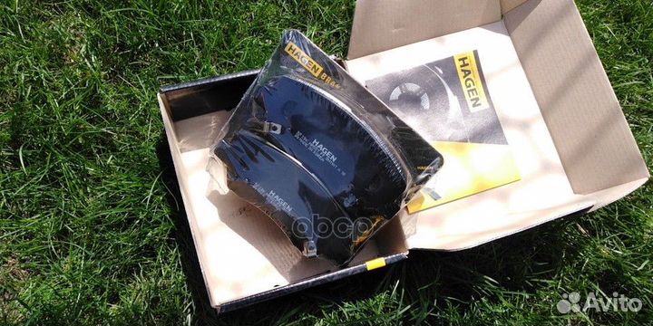 Колодки тормозные дисковые перед GP1400 Sangsin