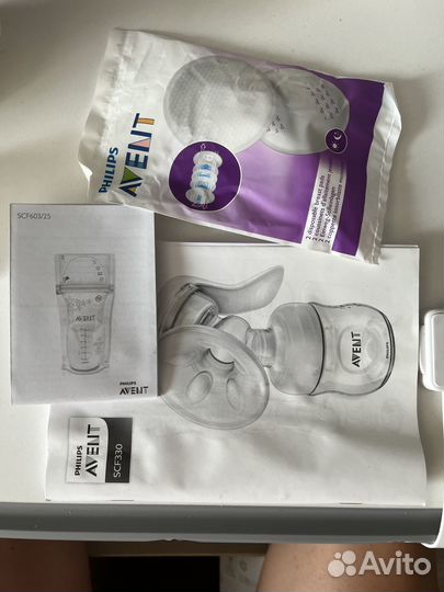 Молокоотсос avent ручной