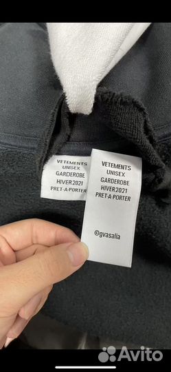 Vetements motorhead худи hoodie