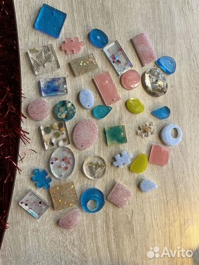 Брелки и кулоны из э.с