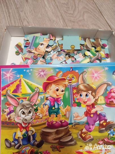 Пазлы для малышей пакетом