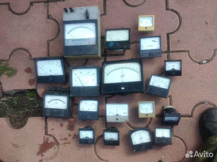 Вольтметр до 250вольт, амперметр, миллиамперметр