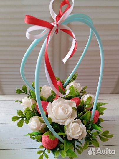 Букет цветов из мыла ручной работы