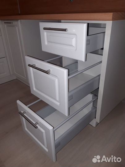 Кухня с фрезеровкой