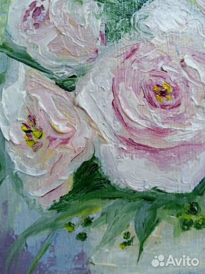 Картина маслом миниатюра