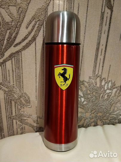 Фитнес бутылка & термос от Scuderia Ferrari