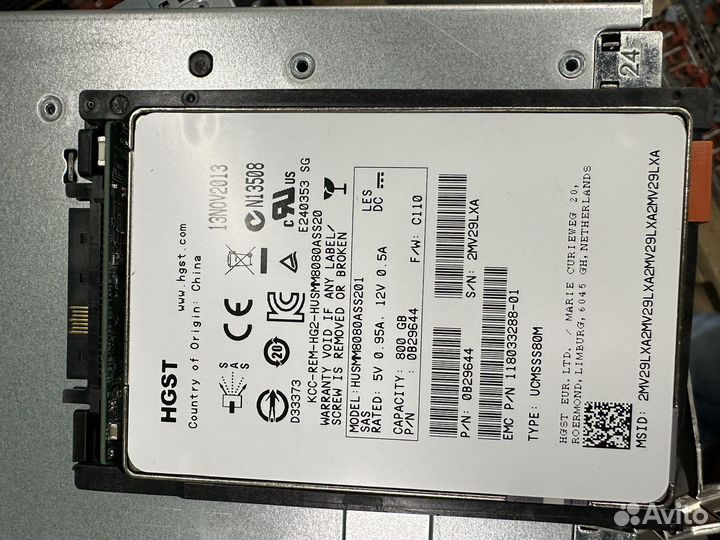 EMC2 SAE 25-Bay SAS 2.5