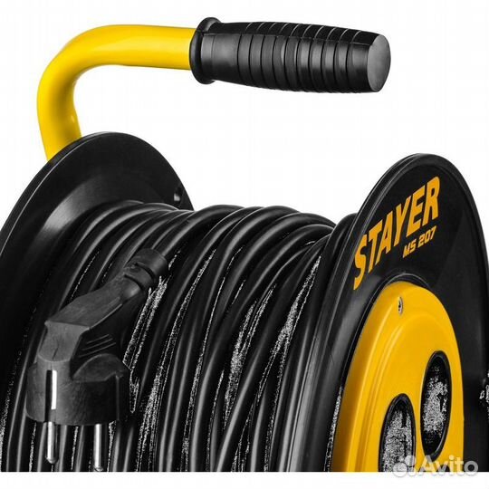 Удлинитель на катушке stayer MS-207 30 м