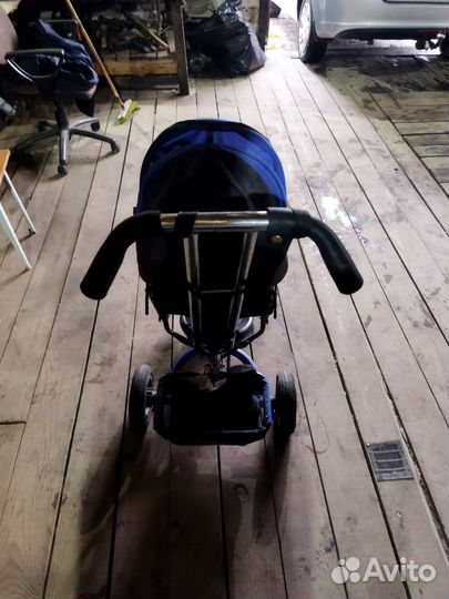 Детский велосипед с ручкой бу