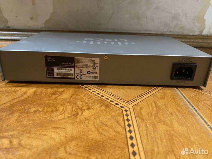 Коммутатор Cisco SG100-16 v2