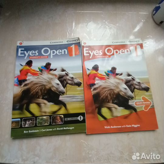 Eyes open 1 учебник и тетрадь