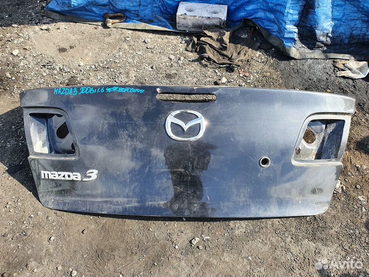Крышка багажника Mazda 3 BK мазда III вк бк седан