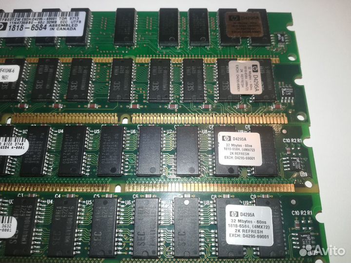Модуль sdram 32 mb edo ecc 60 ns