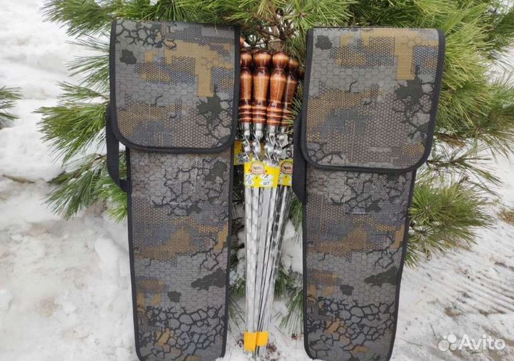 Набор шампуров в чехле