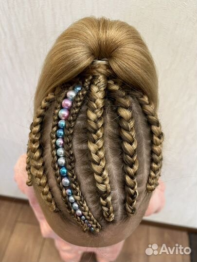 Косы, брейды, брейды в афрохвост