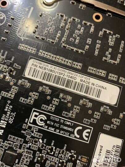 Видеокарта GTX 1080 8gb идеал