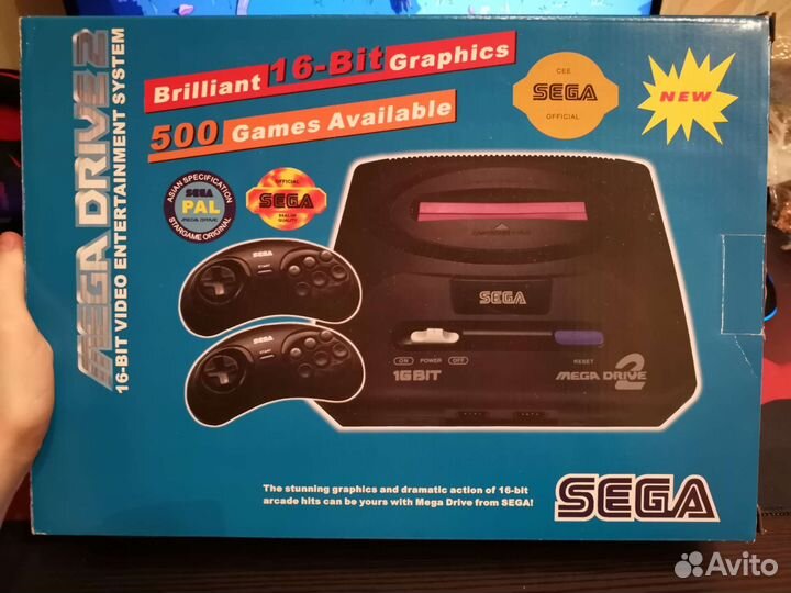 Sega mega drive (не оригинал)
