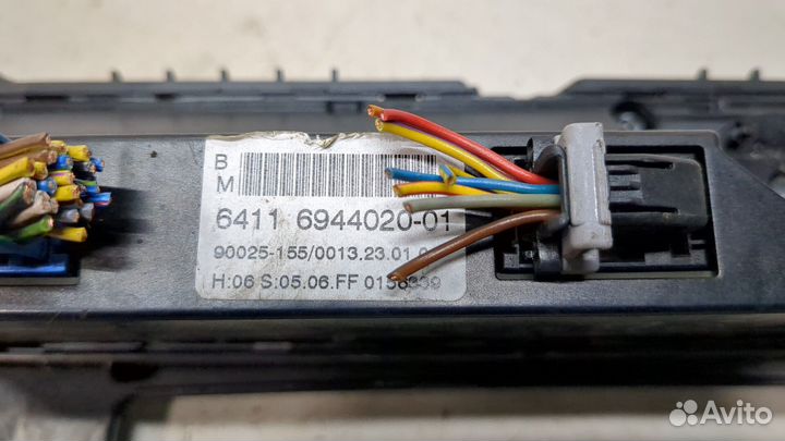 Переключатель отопителя BMW 5 E60, 2004