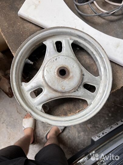 Диск на мопед suzuki летс