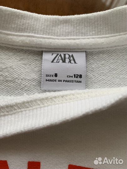 Свитшот Кофта Zara для девочек Размер 128